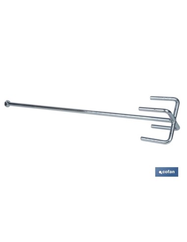 VARILLA MEZCLADORA YESO Ø120 600 MM M14
