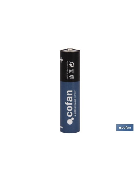 BLÍSTER DE 4 PILAS ALCALINAS PLUS LR03/AAA VENTA UNITARIA