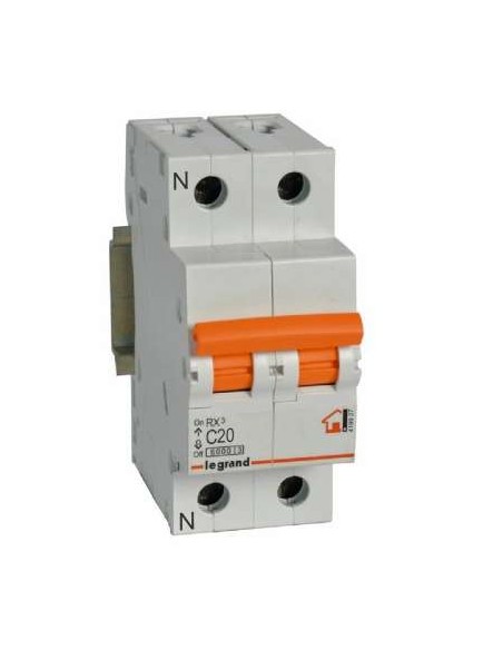 MAGNETOTERMICO RX3 P+N 20A GP