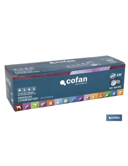 PILA BOTÓN CR2032/3,0V