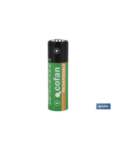 BLISTER 4 PILAS RECARGABLES AA 2300mAh