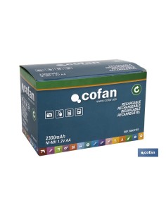 BLISTER 4 PILAS RECARGABLES AA 2300mAh 2