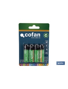 BLISTER 4 PILAS RECARGABLES AA 2300mAh VENTA UNITARIA 2