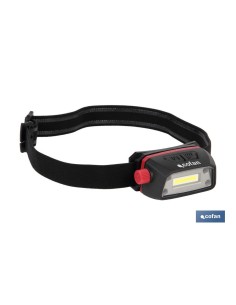 LINTERNA COB LED DE CABEZA 5 W 6500 K USB