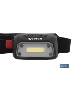 LINTERNA COB LED DE CABEZA 5 W 6500 K USB 2
