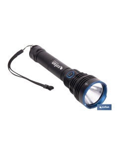 LINTERNA HIGH POWER LED 10000 LM 6 FUNCIONES Ø 60 X 250 MM 2