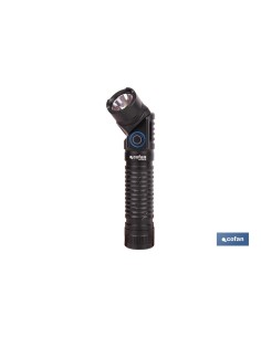 LINTERNA HIGH POWER LED 1200 LM PLEGABLE CON 5 FUNCIONES Ø25 X 132 MM