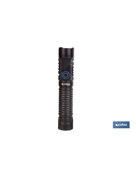 LINTERNA HIGH POWER LED 1200 LM PLEGABLE CON 5 FUNCIONES Ø25 X 132 MM