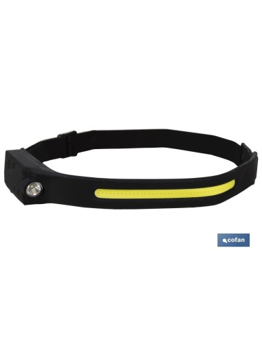 LINTERNA DUAL DE CABEZA CON SENSOR DE ACTIVACIÓN 350 LM