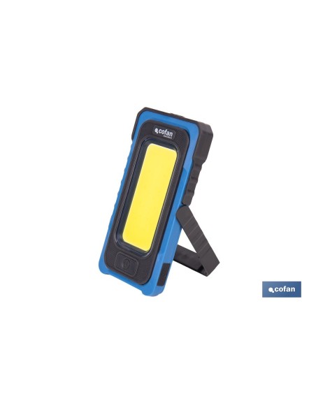 LÁMPARA DE INSPECCIÓN 500 LM COB LED Y PANEL SOLAR