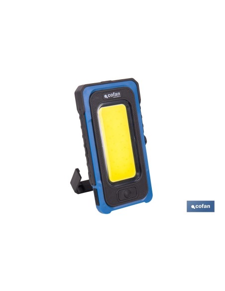 LÁMPARA DE INSPECCIÓN 500 LM COB LED Y PANEL SOLAR