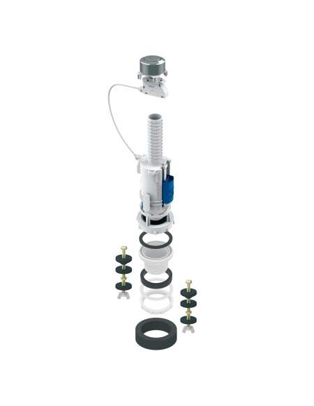 MECANISMO WC DOBLE DESCARGA CABLE+KIT