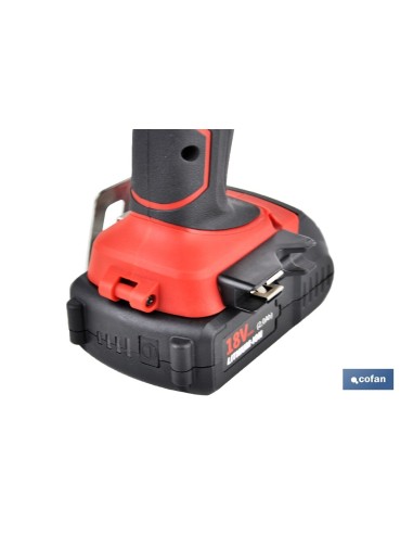 ATORNILLADOR A BATERIA Li-ion 18V 2000rpm