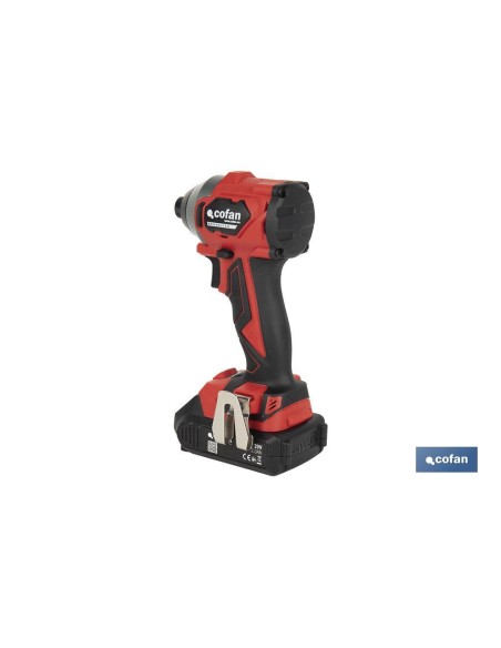ATORNILLADOR PERCUTOR A BATERÍA Li-ion 20 V 3600 RPM