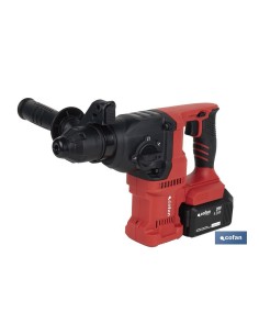 TALADRO MARTILLO PERFORADOR SDS-PLUS A BATERÍA Li-ion 20 V 1150 RPM
