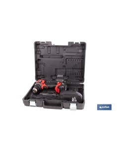 TALADRO ATORNILLADOR COMPACTO A BATERÍA LI-ION 20 V 1900 RPM 60 Nm 2