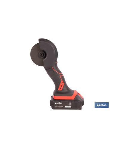 MINIAMOLADORA A BATERÍA LI-ION 20 V 19500 RPM 76 MM
