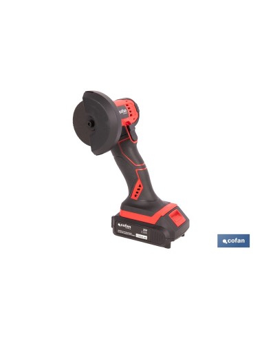 MINIAMOLADORA A BATERÍA LI-ION 20 V 19500 RPM 76 MM