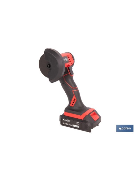 MINIAMOLADORA A BATERÍA LI-ION 20 V 19500 RPM 76 MM
