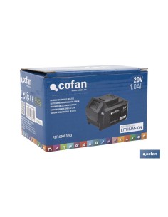 BATERÍA RECARGABLE Li-ion 20 V 4.0Ah 2