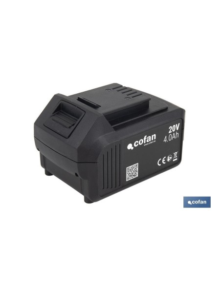 BATERÍA RECARGABLE Li-ion 20 V 4.0Ah