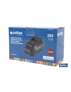 CARGADOR DE BATERÍAS CARGA RÁPIDA 20 V - 4,5 A 2