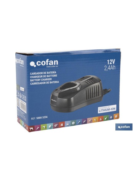 CARGADOR DE BATERÍAS 12 V - 2,4 A