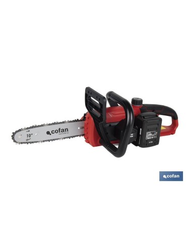 CONJUNTO MOTOSIERRA A BATERÍA 20 V + BATERÍA ADICIONAL 20 V 4.0 Ah