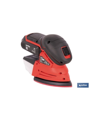LIJADORA MOUSE A BATERÍA Li-ion 20 V 11000 RPM
