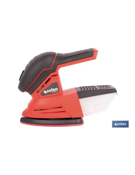 LIJADORA MOUSE A BATERÍA Li-ion 20 V 11000 RPM SIN CARGADOR NI BATERÍA