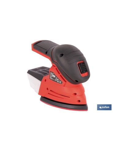 LIJADORA MOUSE A BATERÍA Li-ion 20 V 11000 RPM SIN CARGADOR NI BATERÍA