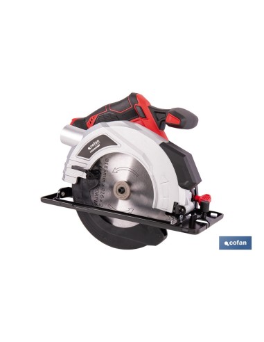 SIERRA CIRCULAR A BATERÍA Li-ion 20 V Ø185 MM SIN CARGADOR NI BATERÍA