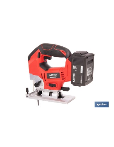 SIERRA DE CALAR A BATERÍA Li-ion 20 V 0-45° 0-3000 RPM
