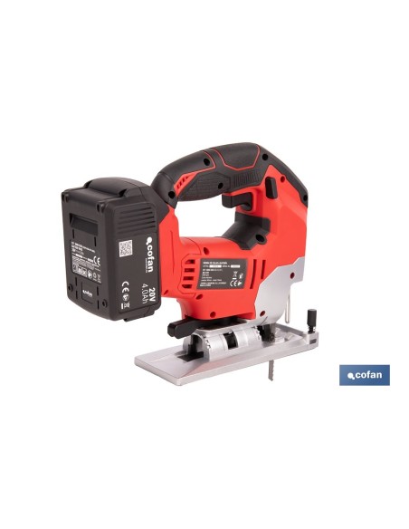 SIERRA DE CALAR A BATERÍA Li-ion 20 V 0-45° 0-3000 RPM