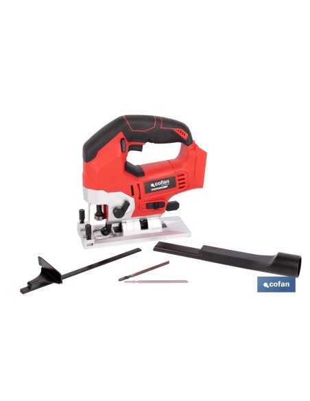 SIERRA DE CALAR A BATERÍA Li-ion 20 V 0-45° 0-3000 RPM SIN CARGADOR NI BATERÍA