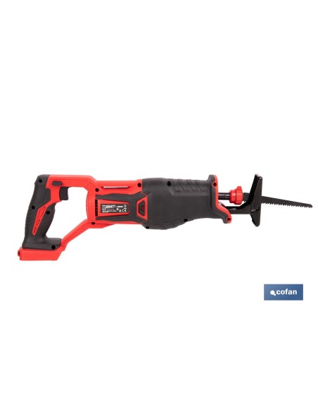 SIERRA DE SABLE A BATERÍA Li-ion 20 V 26 MM 3000 RPM SIN CARGADOR NI BATERÍA