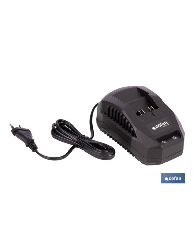 PACK CARGADOR 20 V 2.4 A Y BATERÍA Li-ion 20 V 2.0Ah