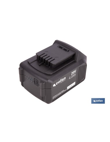 PACK CARGADOR 20 V 4.5 A Y BATERÍA Li-ion 20 V 4.0Ah