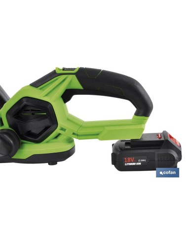 CORTASETOS ELÉCTRICO A BATERÍA Li-ion 18V 1.100 RPM