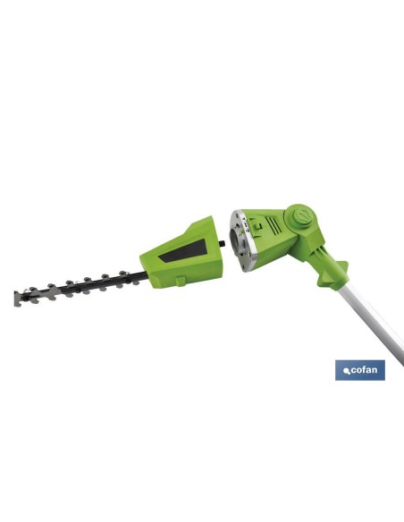 CORTASETOS ELÉCTRICO DE LARGO ALCANCE A BATERÍA LI-ION 18V 1400+10% RPM
