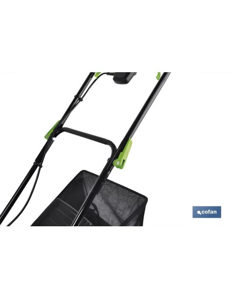 CORTACÉSPED ELÉCTRICO CON RUEDAS 36V 3200 RPM 5 POSICIONES DE CORTE