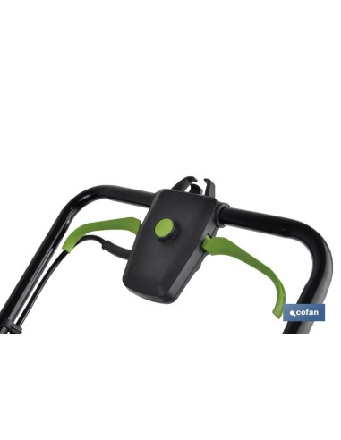 CORTACÉSPED ELÉCTRICO CON RUEDAS 36V 3200 RPM 5 POSICIONES DE CORTE