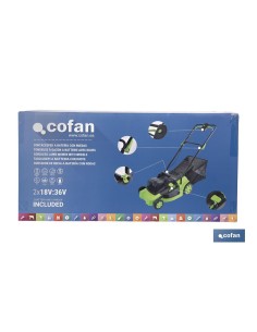 CORTACESPED ELÉCTRICO CON RUEDAS REACONDICIONADO 36V 3200 RPM 5 POSICIONES DE CORTE 2