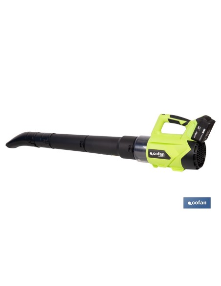 SOPLADORA ELÉCTRICA A BATERÍA LI-ION 20 V 22.500 RPM