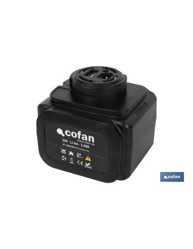 BATERÍA RECARGABLE 25V 2.0Ah TIJERAS DE PODAR