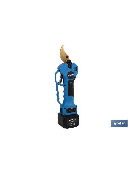 CONJUNTO TIJERAS DE PODAR A BATERÍA + PÉRTIGA EXTENSIBLE 190 CM