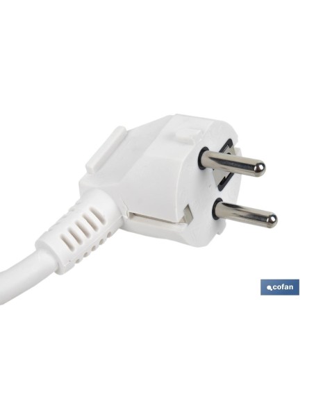 BASE MÚLTIPLE 3T. 1,4M CABLE C/INT. (16A-250V)