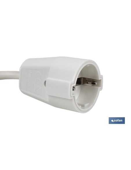 PROLONGADOR ELECTRICO 2M (3 x 1,5mm)