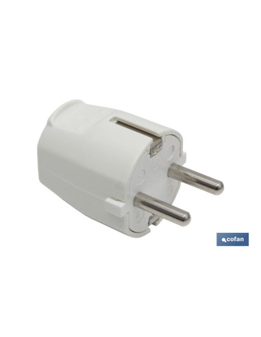 CLAVIJA BIPOLAR BLANCA (16A-250V)