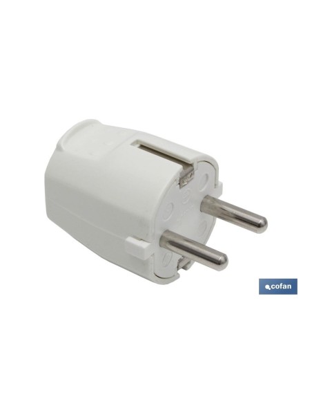 CLAVIJA BIPOLAR BLANCA (16A-250V)